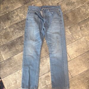 Levi's Blue Straight Jeans Classic Style